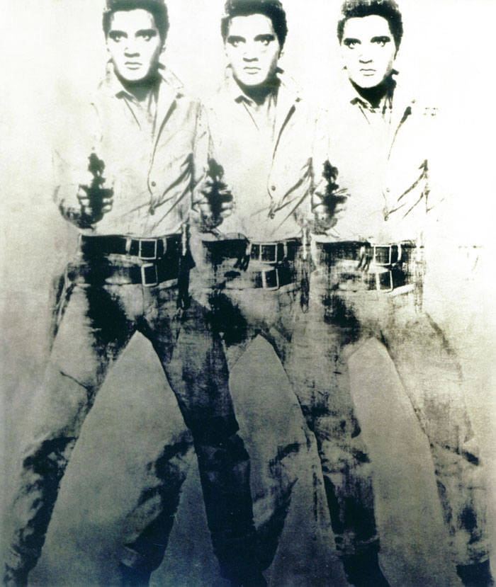 Andy Warhol - Elvis Presley triple elvis