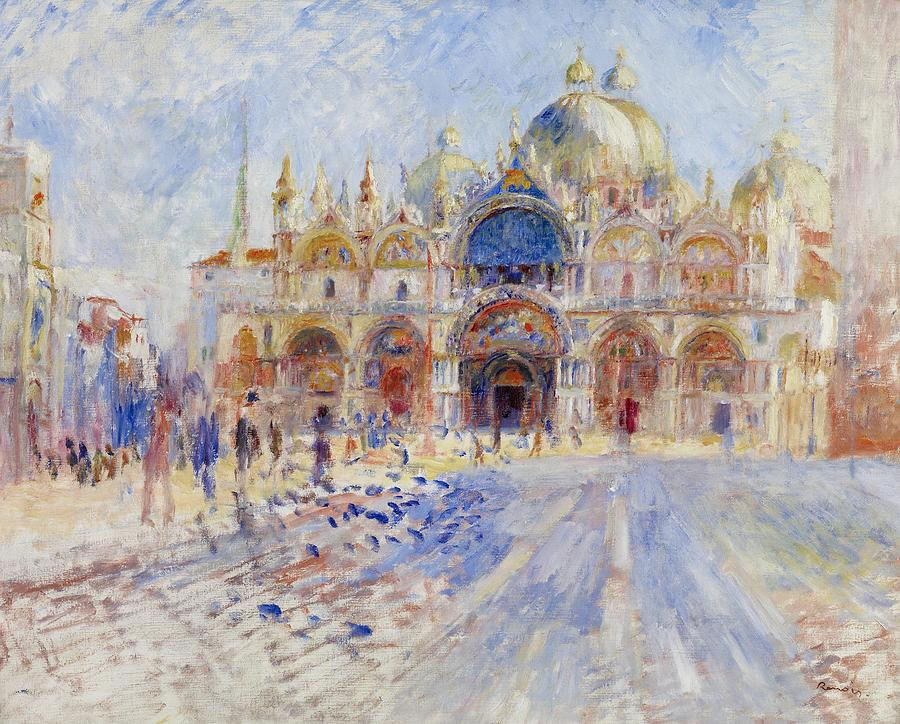 Auguste Renoir - Piazza San Marco Venice