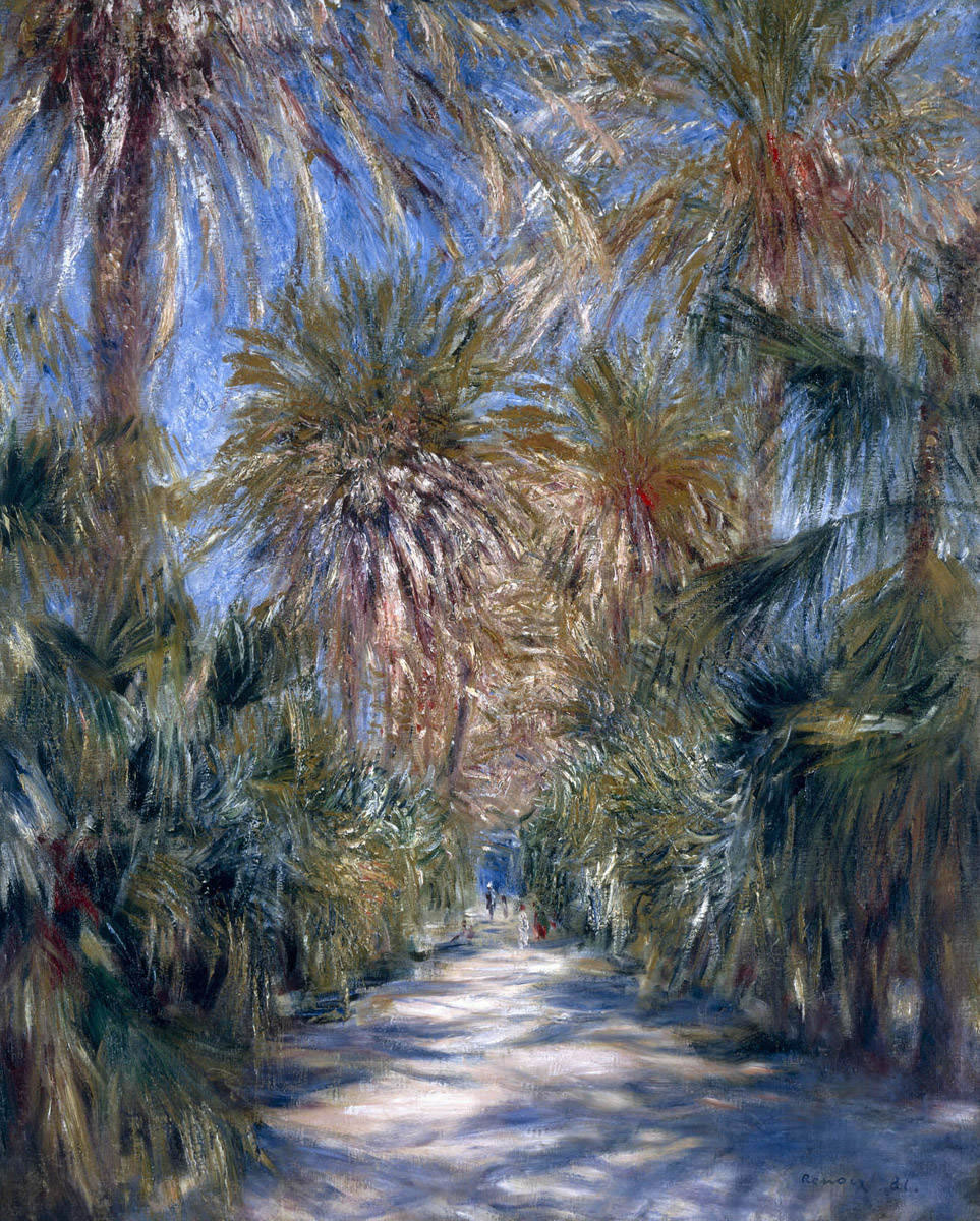 Auguste Renoir - The jardin d'essai algiers