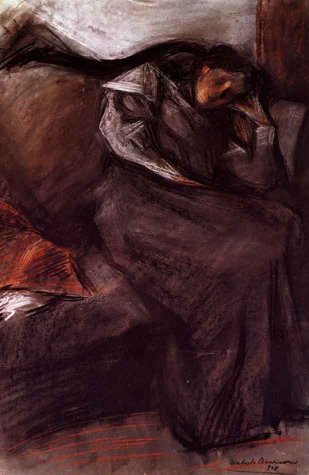 Boccioni Umberto - Il riposo