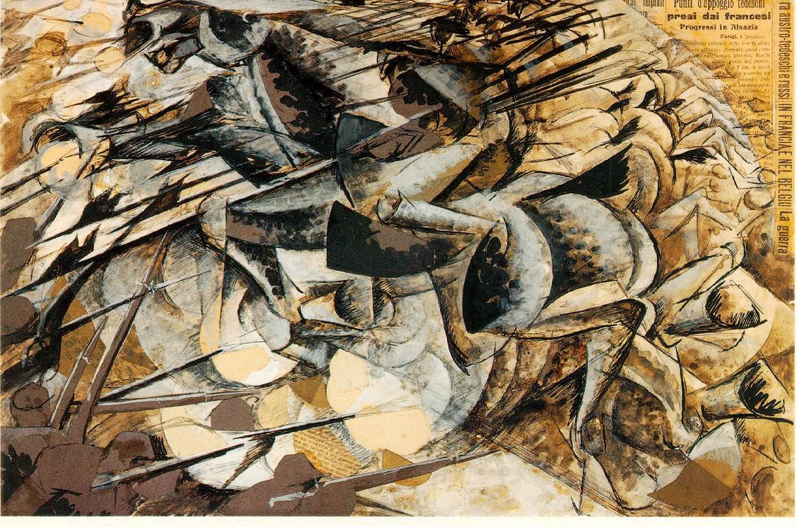 Boccioni Umberto - La carica dei lancieri