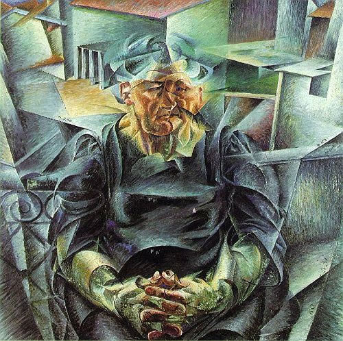 Boccioni Umberto - Volumi orizzontali