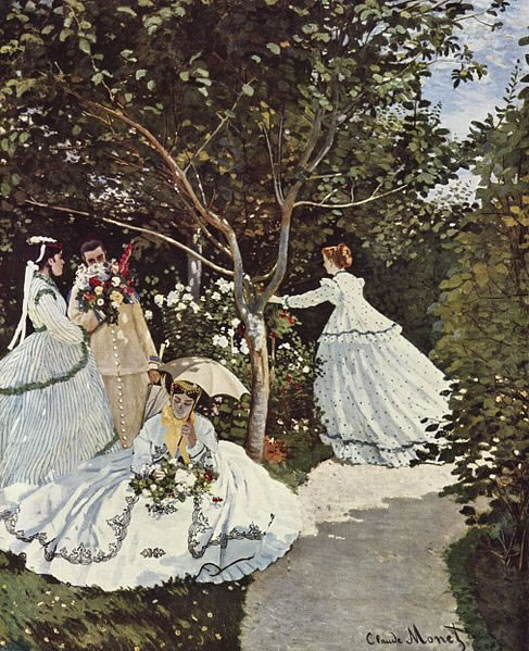 Claude Monet - Donne in giardino