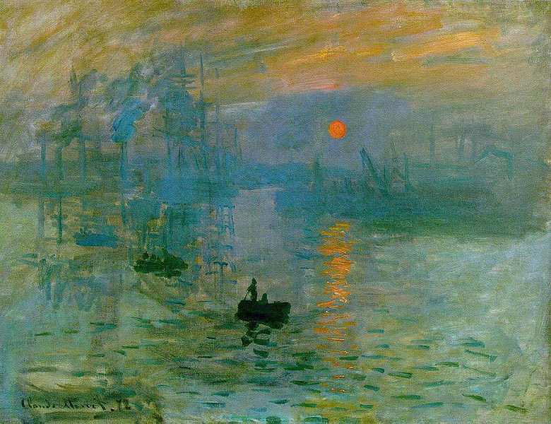 Claude Monet - Impression soleil levant impressione levar del sole