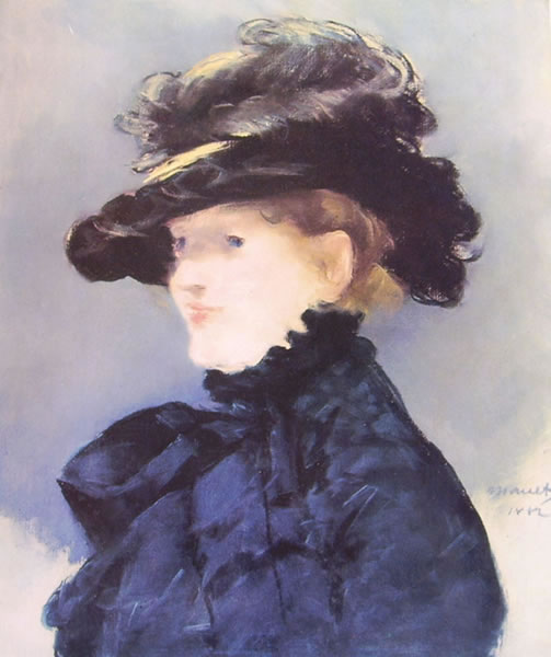 Edouard Manet - Ritratto di Mery Laurent