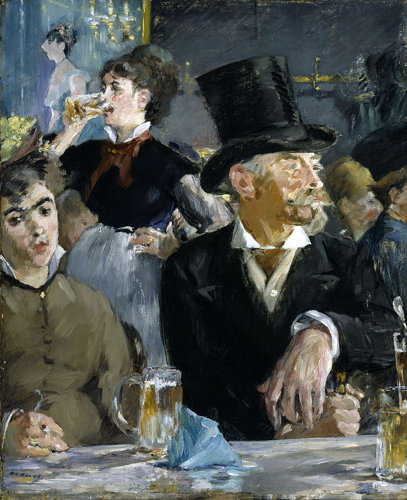 Edouard Manet - At the cafè walters