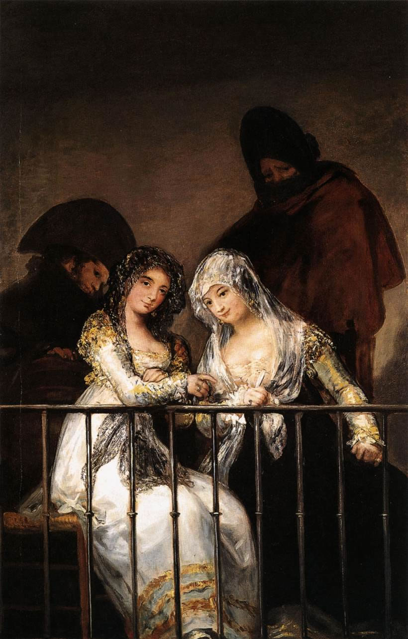 Francisco Goya - Majas on a balcony