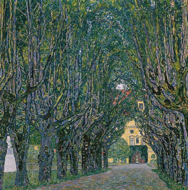 Gustav Klimt - In schloss kammer park