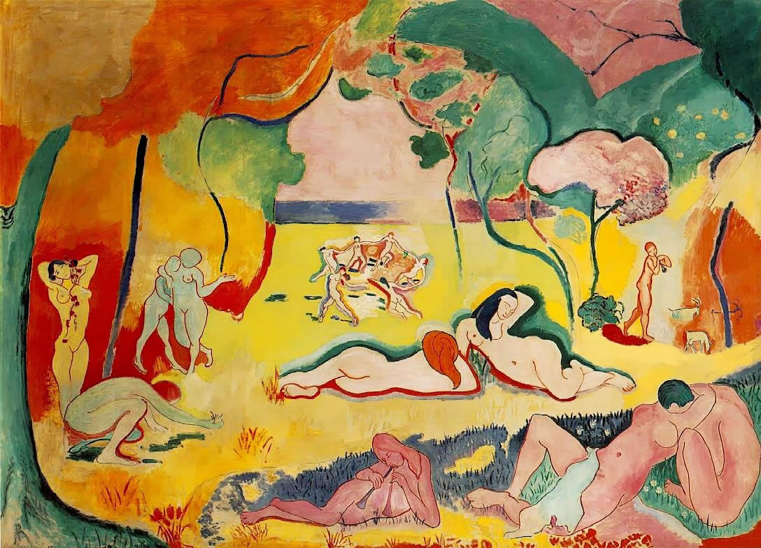 Hhenri Matisse - Le bonheur de vivre