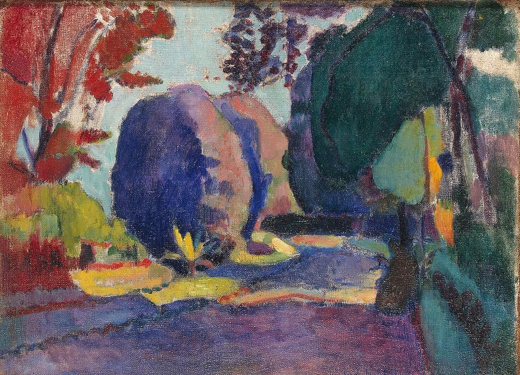 Hhenri Matisse - Luxembourg gardens