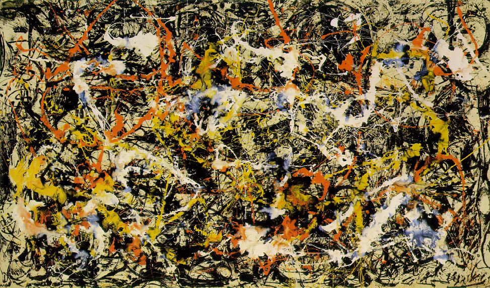 Jackson Pollock - Convergence number 10