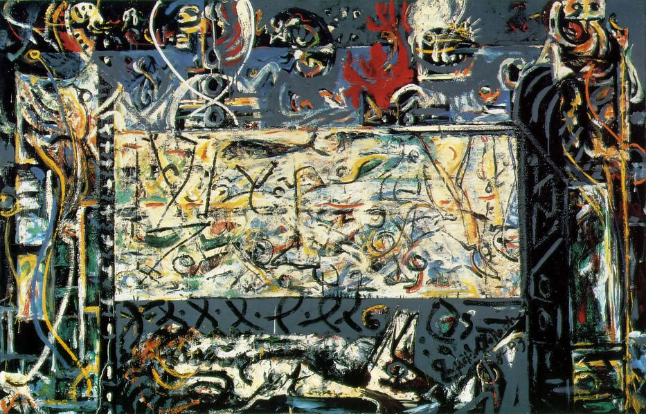 Jackson Pollock - Guardians of the secret guardiani del segreto