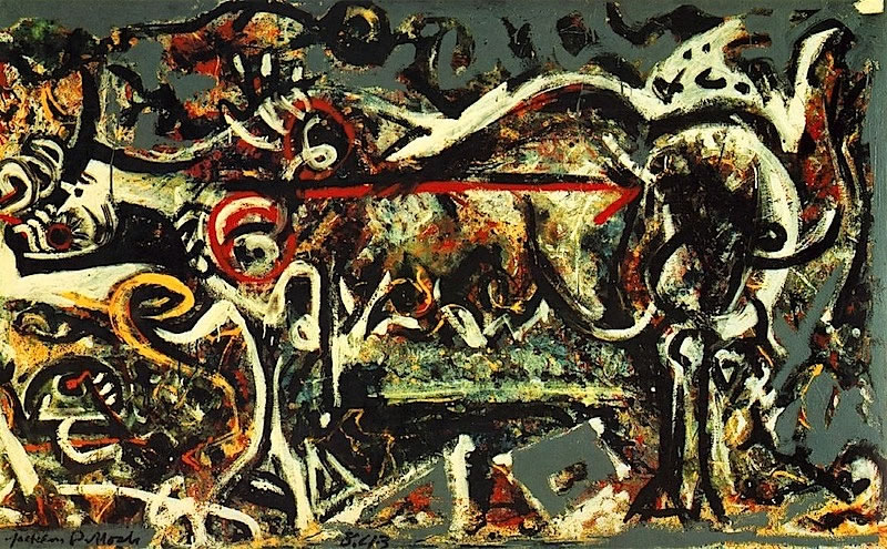 Jackson Pollock - She wolf