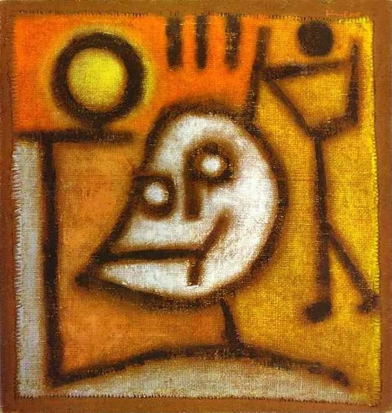 Paul Klee - Tod und feuer death and fire