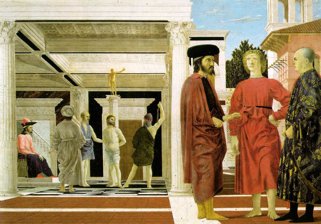 Piero Della Francesca - La flagellazione di cristo