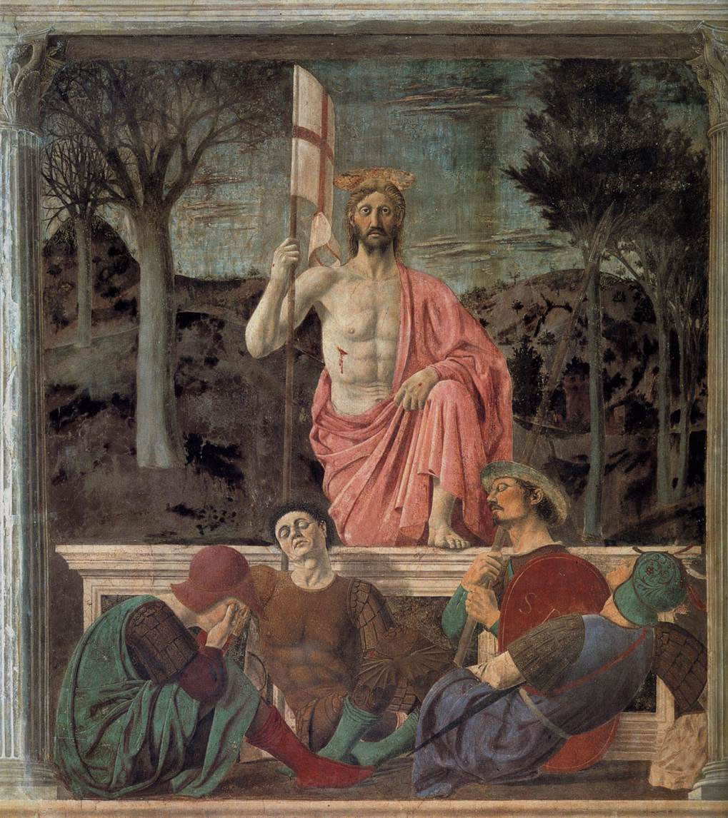 Piero Della Francesca - La resurrezione di cristo