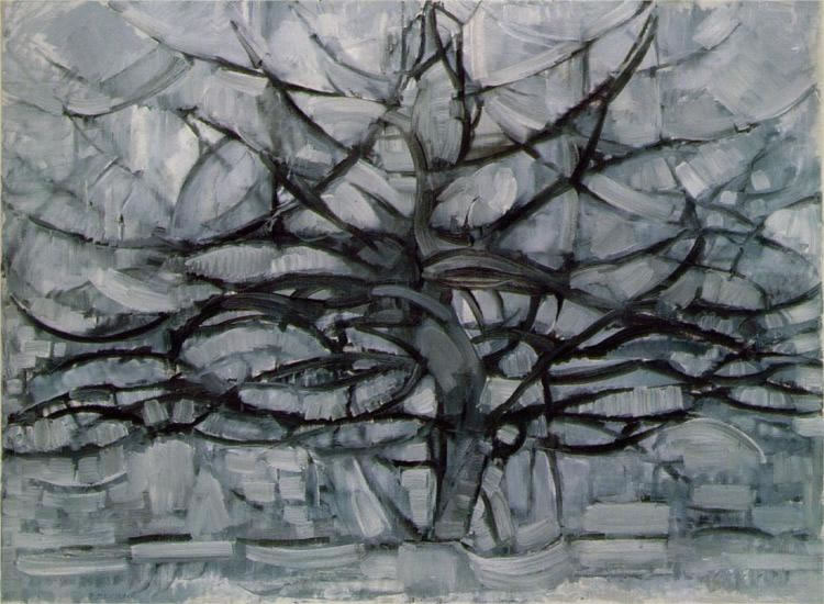 Piet Mondrian - The gray tree