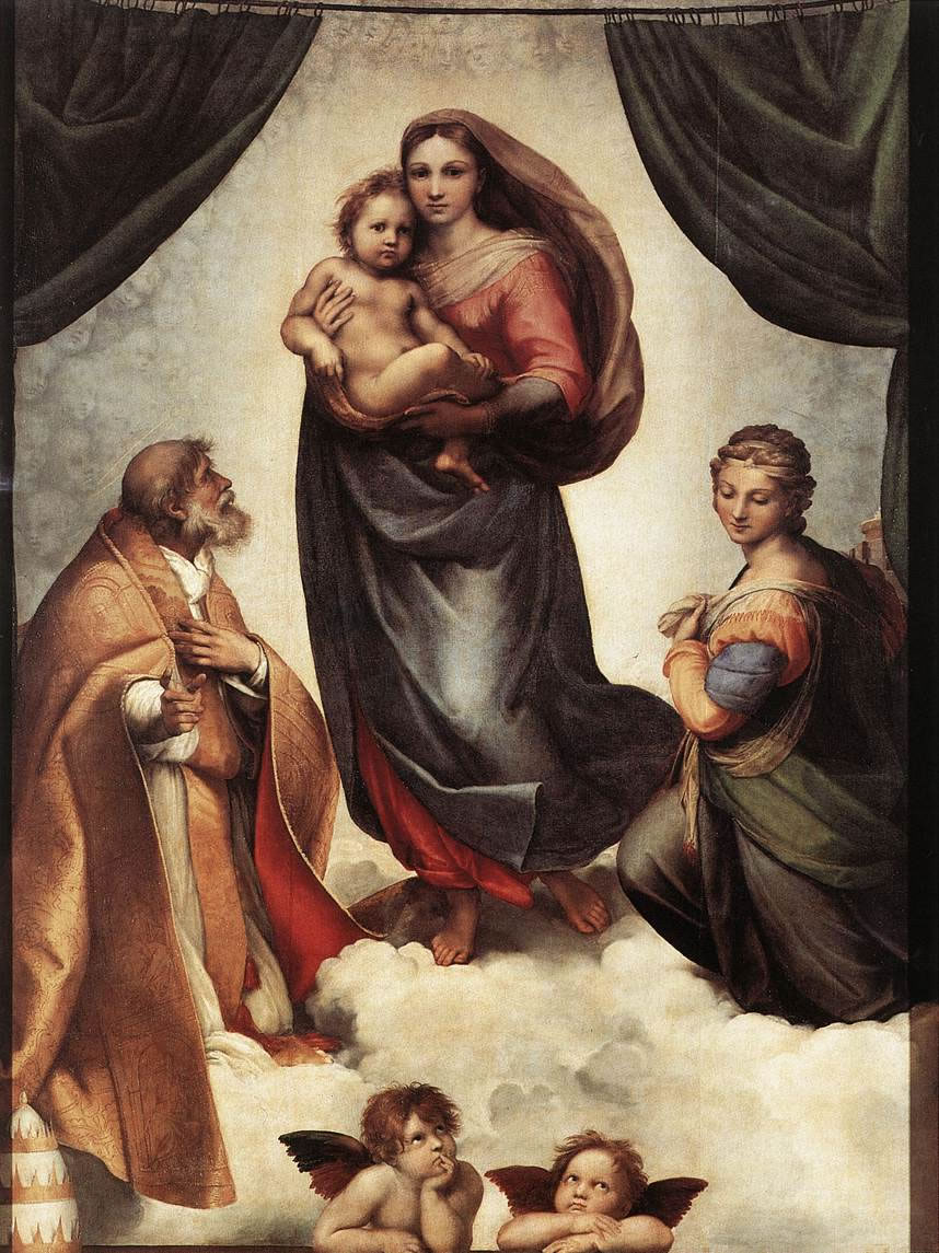 Raffaello Sanzio - Madonna sistina