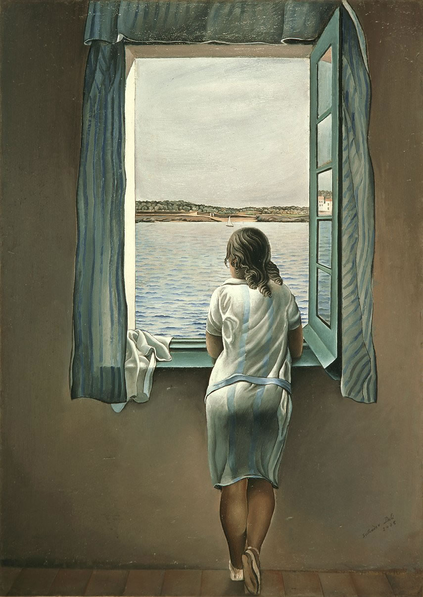 Salvador Dalì - Figure at a window