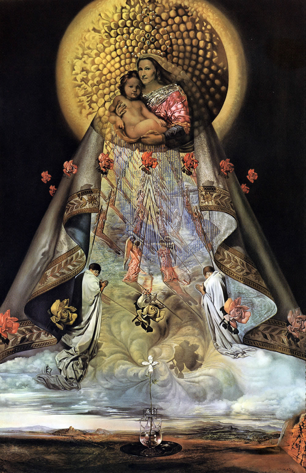 Salvador Dalì - Virgin of guadalupe