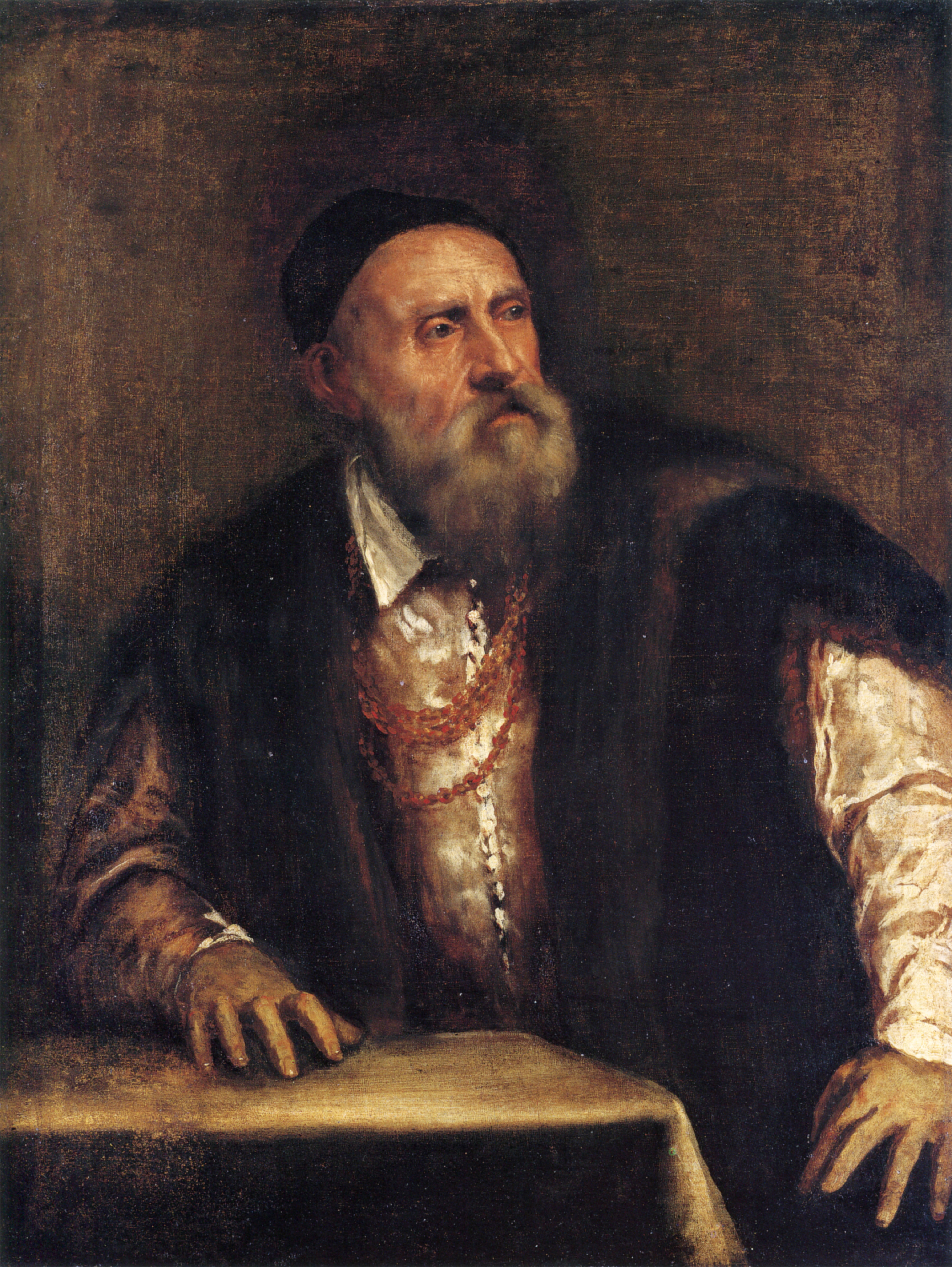 Tiziano Vecellio - Autoritratto