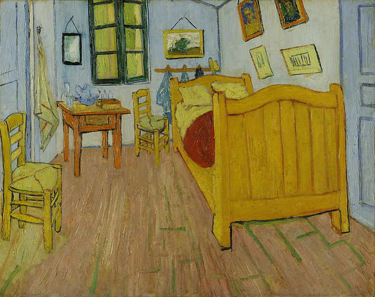 Vincent Van Gogh - Bedroom in arles first version