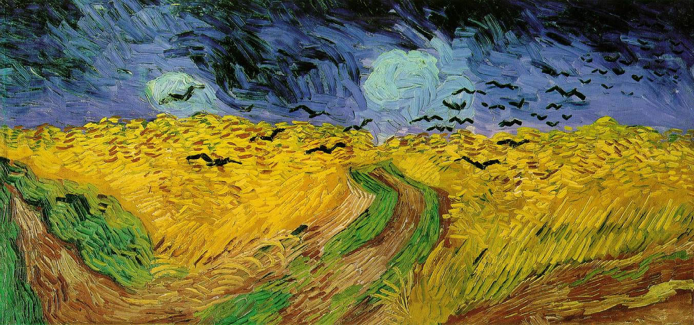 Vincent Van Gogh - Wheat field with crows